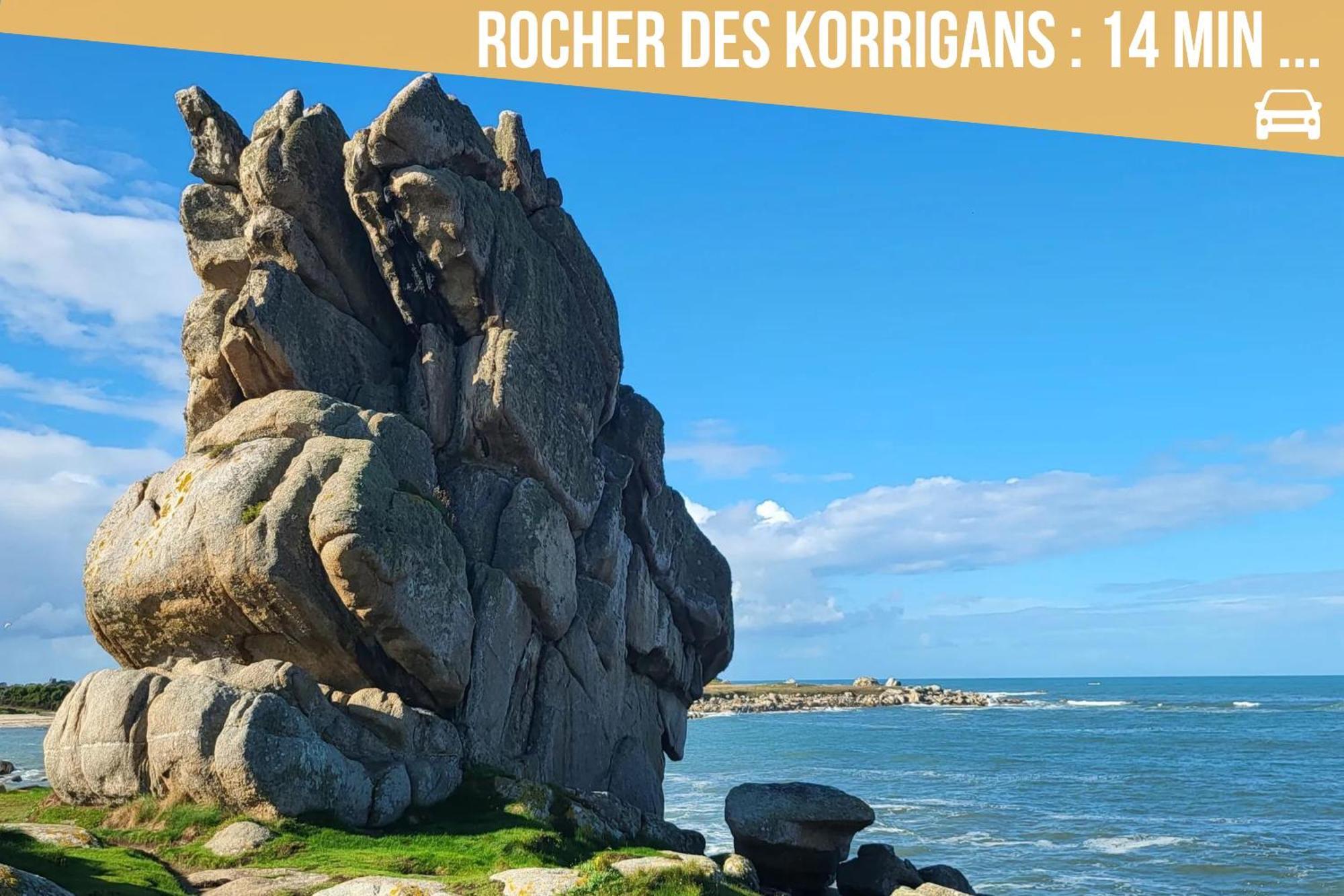 Le Loft Du Dolmen Clara, Entre Terre Et Mer Plounévez-Lochrist Exterior foto