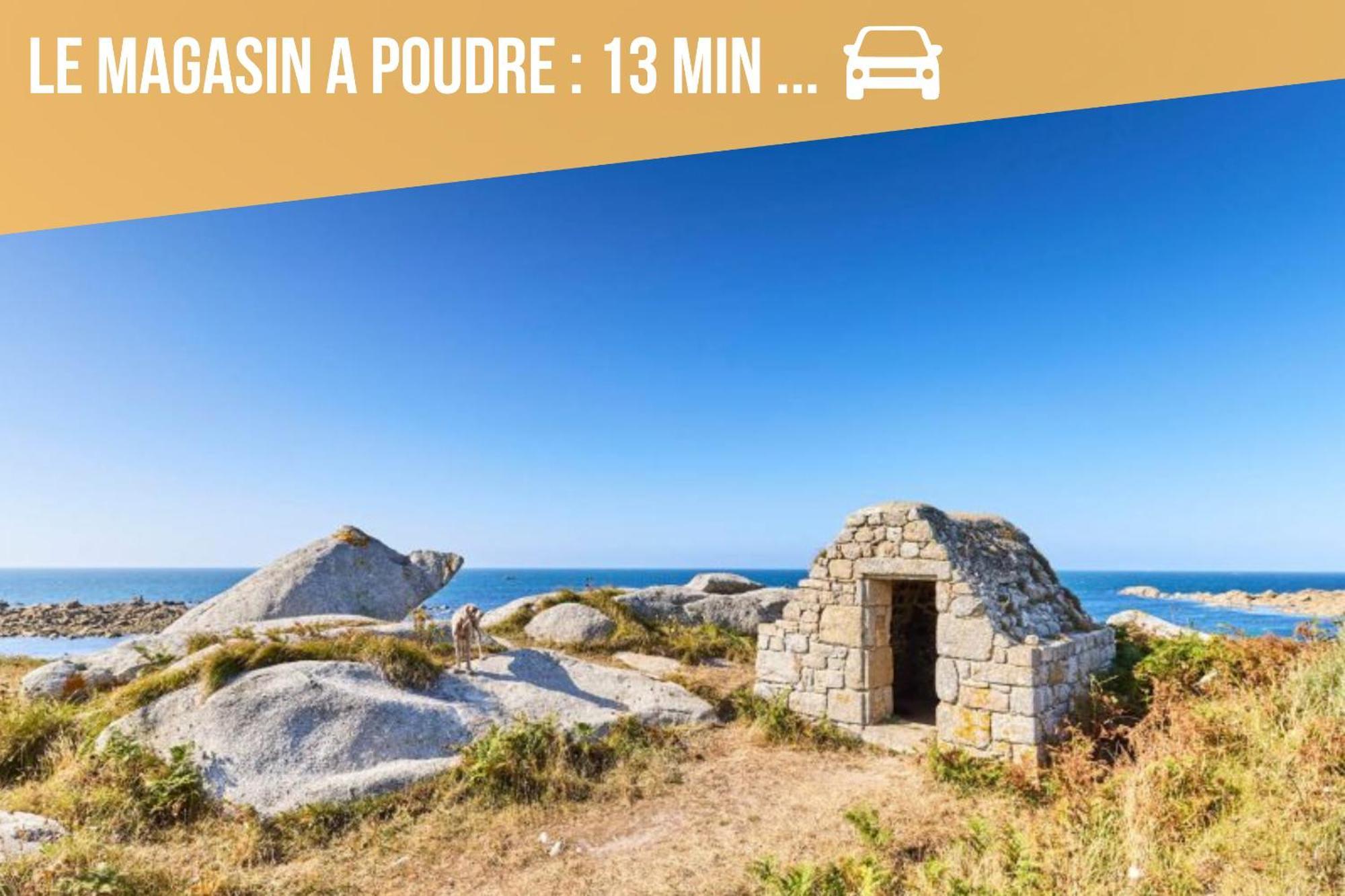 Le Loft Du Dolmen Clara, Entre Terre Et Mer Plounévez-Lochrist Exterior foto
